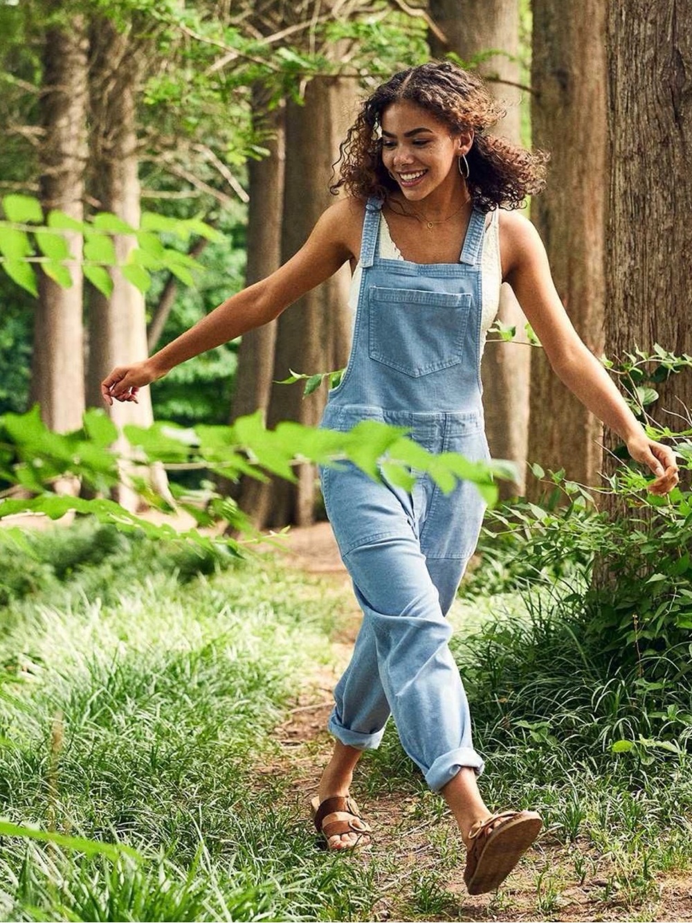 Aerie Werk & Play Corduroy Overalls